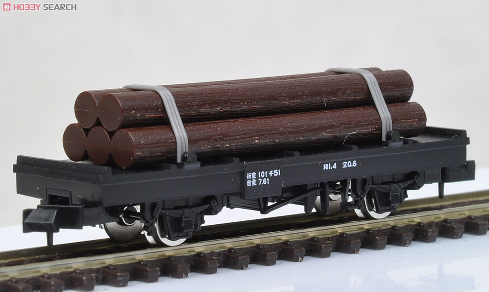 J.N.R. Flat Wagon CHI1 (With Lumber) (Model Train) Item picture3