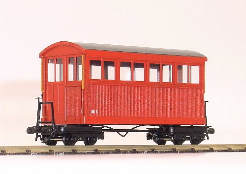 [Limited Edition] Kiso Forest railway Passenger Car Type B (Vertical Board Specific) (Completed) (Model Train) Item picture1
