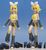 VOCALOID Hatsune Miku EX Figure Hatsune Miku & Kagamine Rin 2 pieces (Arcade Prize) Item picture7