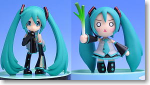 VOCALOID Hatsune Miku Music Box Figure Hatsune Miku & Hachune Miku 2 pieces (Arcade Prize)