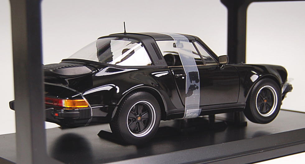 ポルシェ 911 ターボ 3.3L タルガ (1987) (ブラック) (ミニカー) 商品画像3