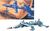 小松崎画伯パッケージ キャプテンスカーレット ZERO-X号 (完成品) 商品画像1