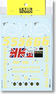 L-78 Full Sponsor 1977 + JPS Decal (Model Car)