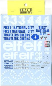 P34 First National 1977 (デカール)