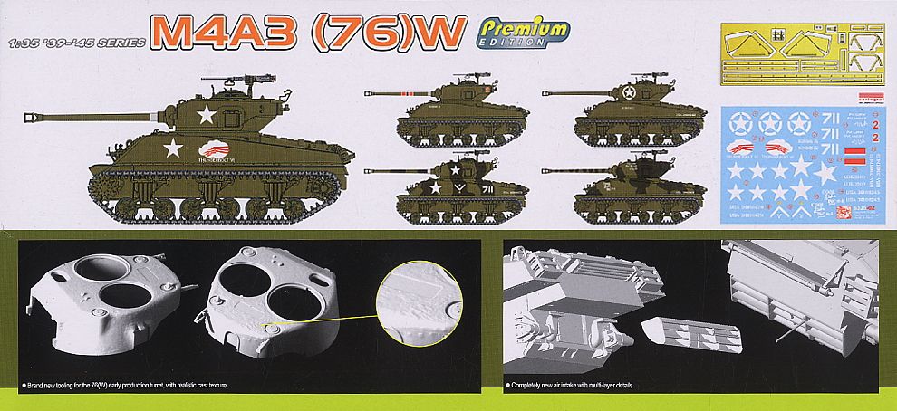 WW.II アメリカ軍 M4A3(76)W VVSS シャーマン (プラモデル) 商品画像2