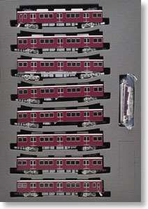 阪急 8300系 「京都線」 3次車 シングルアームパンタ車 8輛編成セット (動力付き) (8両セット) (塗装済み完成品) (鉄道模型)