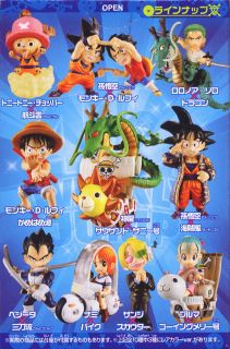 Dragon Ball X One Piece Dreams Fusion Figure 10 pieces (Shokugan) -  HobbySearch Anime Robot/SFX Store