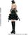 For 23cm Goblin Chiffon One Piece (Black) (Fashion Doll) Item picture2