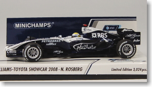 AT&T Williams Toyota show car 2008 N.Rosberg (minicar)