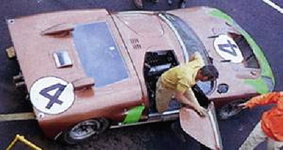 フォード GT40 MKII 1966年ル･マン24時間 ドライバー:P.ホーキンス/M.ドナフュー (No.4) (ミニカー) その他の画像1