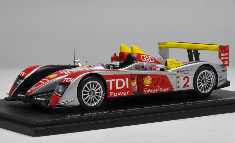 Audi R10 TDI No.2 Winner Le Mans 2008 `10 Years` A.McNish R.Capello T.Kristensen (ミニカー) 商品画像2