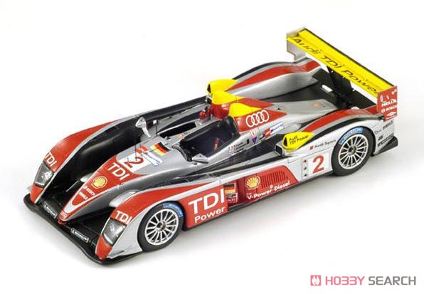 Audi R10 TDI No.2 Winner Le Mans 2008 `10 Years` A.McNish R.Capello T.Kristensen (ミニカー) 商品画像3