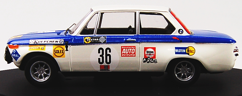 BMW 2002 ti 1970年ニュルブルクリンク24時間耐久レース優勝 (No.36) (ミニカー) 商品画像1