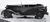 アルファ・ロメオ 1750 トルペード 1944年ミラノ ムッソリーニフィギュア付き (ブラック) (ミニカー) 商品画像1