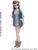 Bohemian Tunic (Light Blue) (Fashion Doll) Item picture2