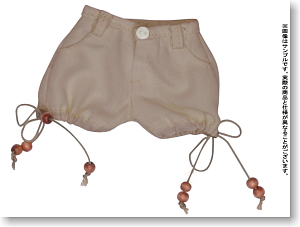 Bohemian Short Pants (Beige) (Fashion Doll)