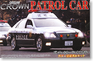 18クラウン パトロールカー 無線警ら「警視庁」仕様 (プラモデル)