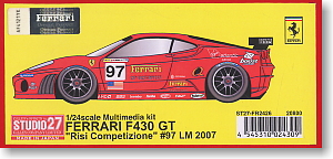 FERRARI F430GT `Risi Competizione` #97 LM 2007 (レジン・メタルキット)