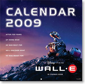 Wall-E 2009 Calendar  (Anime Toy)