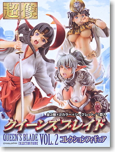 超像 クイーンズブレイド コレクションフィギュア Vol.2 8個セット (フィギュア)