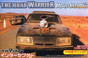 The Road Warrior Mad Max 2 Interceptor Ver.2 with Dog (Model Car)