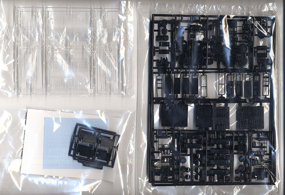 EH10 51号機 (プラモデル) 中身3