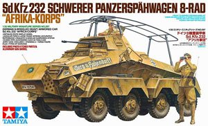 ドイツ8輪重装甲車 Sd.kfz.232 `アフリカ軍団` (プラモデル)