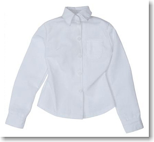For 60cm Dress Shirt (White) (Fashion Doll)