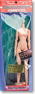 27cm女性ボディ SBH-Sタイプ マグネット付き (ナチュラル) (ドール)