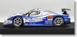 ウィルコム アドバン ビーマック 408R スーパーGT300 (2008) No.62 (ホワイト/ブルー) (ミニカー)