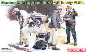 WW.II ドイツ軍 装甲擲弾兵 冬季装備 チェルカッシー 1944 (プラモデル)