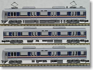 JR 207-1000系 通勤電車 (新塗装) (増結・3両セット) (鉄道模型)