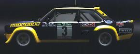 フィアット 131 アバルト ラリー `OLIO FIAT` 1977 ポルトガルラリー (ミニカー)
