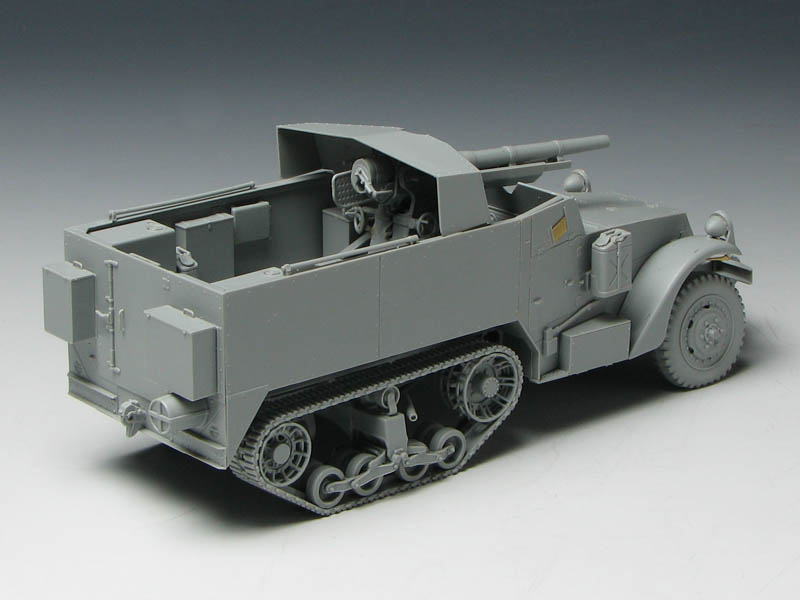 WW.II アメリカ陸軍 M3 75mm 対戦車自走砲 (GMC) (プラモデル) 商品画像4