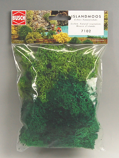 ライケン 緑 (Islandmoos/Lichen. Natural Vegetation) (鉄道模型) 商品画像1