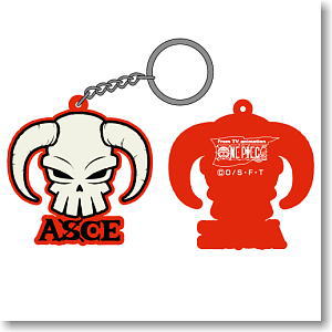 One-Piece Ace Rubber Key Holder (Anime Toy)