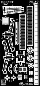 U.S.Navy Aircraft Carrier Hornet Etching Parts (Plastic model)