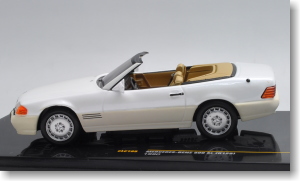 メルセデス・ベンツ SL500 (R129) (1990) (パールホワイト) (ミニカー)
