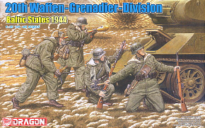 20th Waffen Grenadier Division (Baltic States1944) (Plastic model)