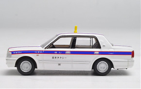 ザ・カーコレクション80HG 004 トヨタ クラウンセダン 個人タクシー (鉄道模型)
