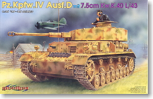 Pz.Kpfw.IV Ausf.D mit 7.5cm Kw.K.40 L/43 (WW.II German Panzer IV Ausf.D Longer Gun Type) (Plastic model)