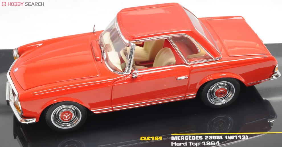 メルセデス・ベンツ 230SL (W113) ハードトップ (1964) (レッド) (ミニカー) 商品画像1
