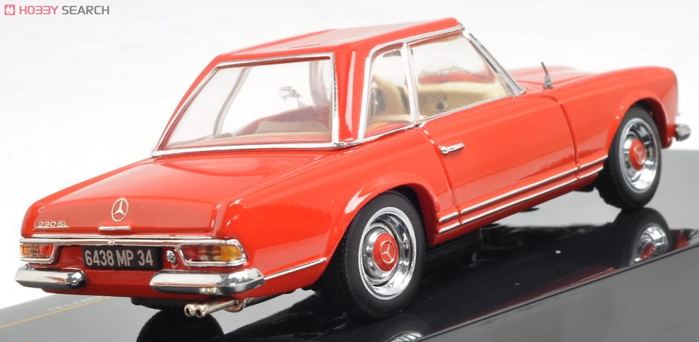 メルセデス・ベンツ 230SL (W113) ハードトップ (1964) (レッド) (ミニカー) 商品画像3