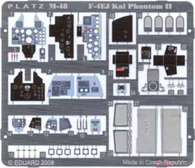 航空自衛隊F-4EJ改用エッチングパーツ (プラモデル) 商品画像2