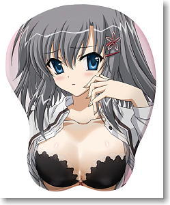 The Hill Dyed Rose Madder Katagiri Yuuhi Solid Mouse Pad (Anime Toy)