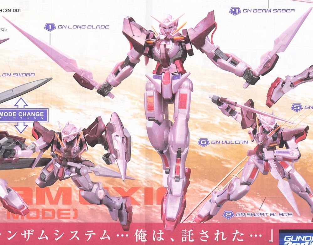ガンダムエクシア トランザムモード (HG) (ガンプラ) 商品画像4