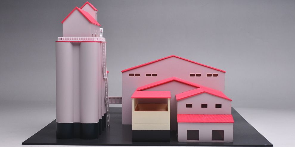 農業倉庫(米原付近バージョン) (鉄道模型) 商品画像3