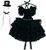 For 60cm Little Devil Chiffon One Piece (Black) (Fashion Doll) Item picture1