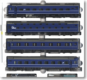 16番(HO) JR 14系15形 特急寝台客車 「富士・はやぶさ」セット (基本・4両セット) (鉄道模型)