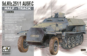 Sdkfz251/1 C型 ハーフトラック (プラモデル)